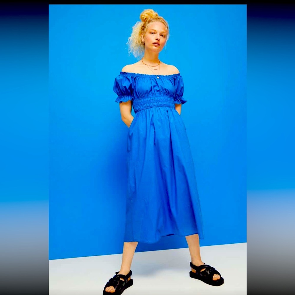 NWT H&M Off the Shoulder Dress